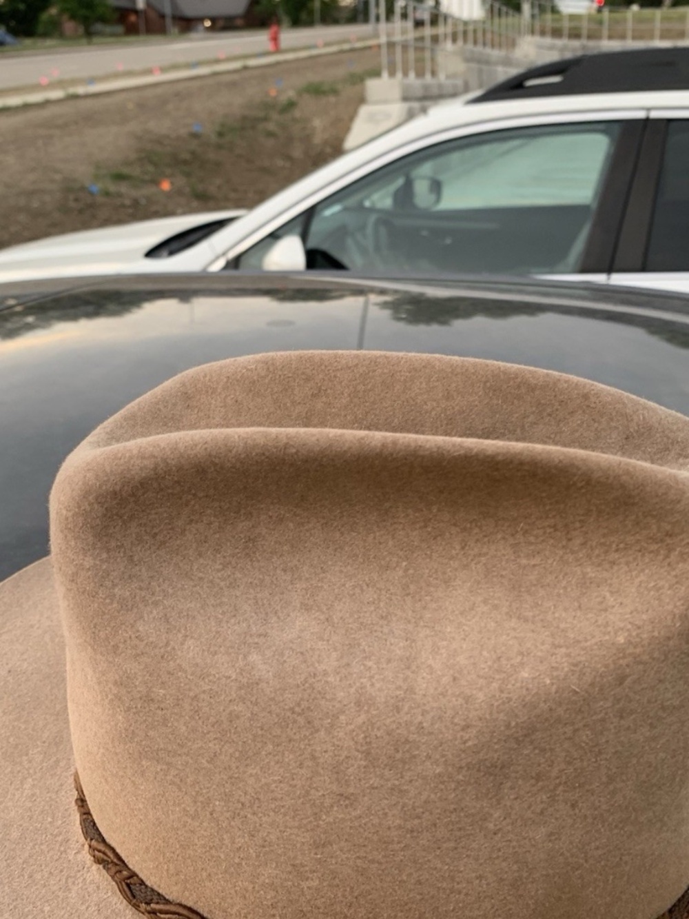 Vintage Stetson John B. Stetson 4x Beaver XXXX Stetson Tan Cowboy Hat Bullriding - Picture 7 of 12